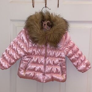 Juicy couture baby jacket. Pink and gold. Size : 12 months